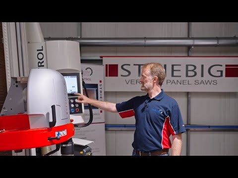 Striebig Control Vertical Panel Saw Product Demo