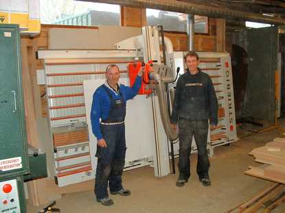 Vertical Panel Saw Installation Churchill Brothers